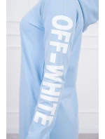 Šaty Off White blue