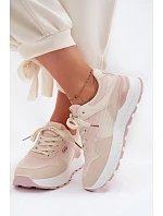 Dámské tenisky na platformě Béžové Lelmira