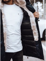 FashionStreet pánská tmavě modrá zimní bunda TX4591 FashionStreet pánská tmavě modrá zimní bunda TX4591