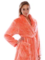 Dámský župan LIlly extra 2120 lososová - Vestis Dámský župan LIlly extra 2120 lososová - Vestis