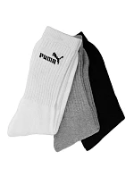 Puma dlouhé ponožky 3 barvy 3 páry 7308 325