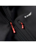 Pánská bunda Caen M 92800282249 Černá s červenou - Hi-Tec