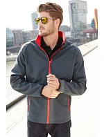 Daiber JN 1130 Pánská 2-vrstvá promo softshellová bunda 02.1130 red/black Daiber JN 1130 Pánská 2-vrstvá promo softshellová bunda 02.1130 red/black