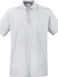 Fruit of the Loom Premium Polo Piqué polo 16.3218 heather grey