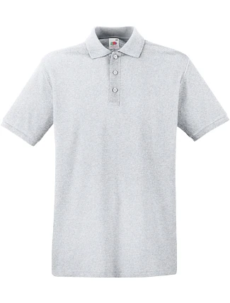 Fruit of the Loom Premium Polo Piqué polo 16.3218 heather grey Fruit of the Loom Premium Polo Piqué polo 16.3218 heather grey