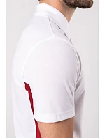 Kariban K 232 2-barevné piqué polo "Flag" 20.K232 red/black