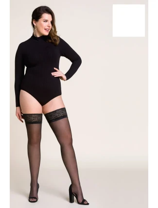 Gabriella Calze 15 DEN Plus Size kód 164 barva:bianco Gabriella Calze 15 DEN Plus Size kód 164 barva:bianco