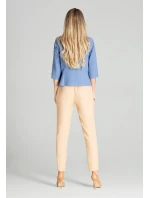 Dámská halenka M699 modrá - Figl Dámská halenka M699 modrá - Figl