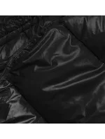 Šedo-černá oboustranná oversize bunda (h-1088-61) Šedo-černá oboustranná oversize bunda (h-1088-61)