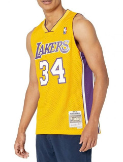 Mitchell & Ness Los Angeles Lakers NBA Swingman Home Jersey Lakers 99 Shaquille O`Neal SMJYGS18179-LALLTGD99SON pánské dresy