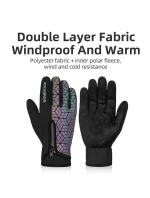 Cyklistické rukavice Rockbros S077-8 black-oil XL