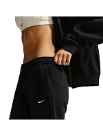 Dámské kalhoty Nike Studio Fleece Medium Weight, černé, IM8078 001 Dámské kalhoty Nike Studio Fleece Medium Weight, černé, IM8078 001