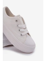 Dětské Šněrovací Boty Big Star RR374009 Bílé