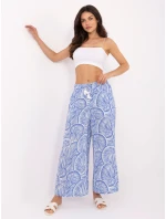 Kalhoty D73771M62237F modré