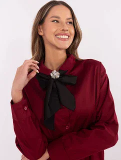 Košile DHJ KS 9236.92P bordó