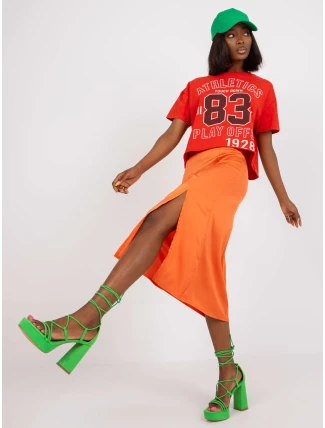 Sukně WN SD 1705.86 oranžová