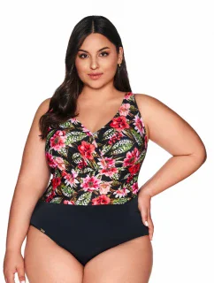 JEDNODÍLNÉ PLAVKY SKJ 60 KVĚTINOVÉ