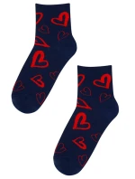 PERFECT WOMAN Valentýnské vzorované ponožky pro ženy PERFECT WOMAN Valentýnské vzorované ponožky pro ženy