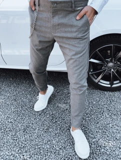 Pánské tmavě šedé kalhoty FashionStreet UX4409