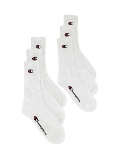 Ponožky Champion 6-pack white U20005 WW001