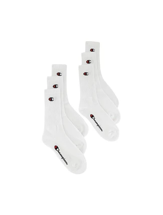 Ponožky Champion 6-pack white U20005 WW001