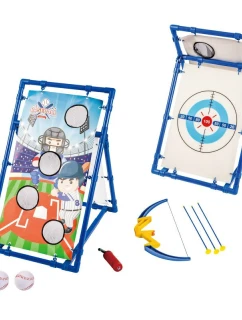 HERNÍ SET 2 V 1 SOLEX: BASEBALL A LUKOSTŘELBA