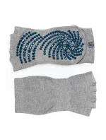 Protiskluzové ponožky na jógu bez prstů GAIAM 63708 Protiskluzové ponožky na jógu bez prstů GAIAM 63708