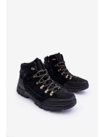 Mužské zimní turistické boty černé Cowder