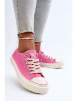 Nízké dámské tenisky Big Star NN274271 Růžové