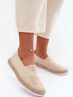 Dámské espadrilky Vinceza Béžové