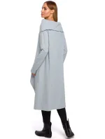 M477 Asymetrická tunika se širokým límcem - černá M477 Asymetrická tunika se širokým límcem - černá