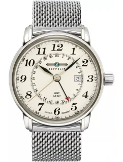 ZEPPELIN Pánské hodinky LZ127 Graf Zeppelin GMT 7642M-5 + BOX