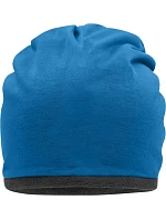 Daiber MB 7131 Žerzejová čepice s fleecovou podšívkou 03.7131 bright blue/carbon