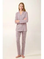 Vamp - Pyžamo s knoflíky 21497 - Vamp Vamp - Pyžamo s knoflíky 21497 - Vamp