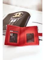 Ekologická Kožená Dámská Peněženka Červená Bronica