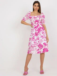 LK SK 508944 šaty.45P fuchsiová