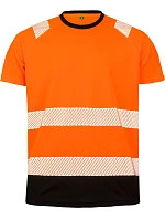 Result R 502X Bezpečnostní tričko 30.502X fluorescent orange/black