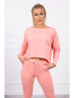 Sada s oversize halenkou morel Sada s oversize halenkou morel