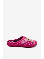 Dámské pantofle Kočka Růžové s Gumičkou Inblu EC000093