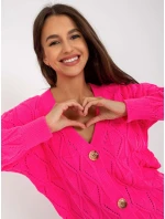 Dámský svetr LC SW 803 fluo růžový Dámský svetr LC SW 803 fluo růžový