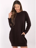 Šaty RV TU 5184.93P tmavě hnědá Šaty RV TU 5184.93P tmavě hnědá