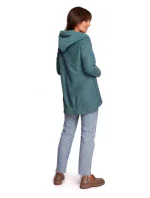 Dámský svetr s kapucí B249 - BE