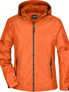 Daiber JN 1117 Dámská bunda do deště 02.1117 orange/carbon