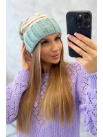 Dámská čepice Feba K330 dark mint Dámská čepice Feba K330 dark mint