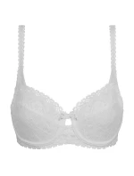 Dámská krajková podprsenka s kosticí PLAYTEX UNDERWIRE BALCONETTE BRA - PLAYTEX - bílá