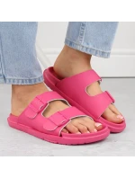 Big Star W INT2004E fuchsiové pěnové žabky s přezkami Big Star W INT2004E fuchsiové pěnové žabky s přezkami