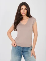 Tričko D12041AH02570C tmavě lila