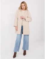 Kabát IT EN 20238.23 světle béžový
