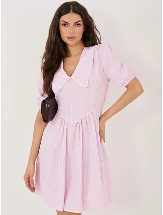 Šaty MI SK 3429.09 světle růžové