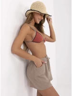 Šortky MO SN 9717.95 tmavě lila